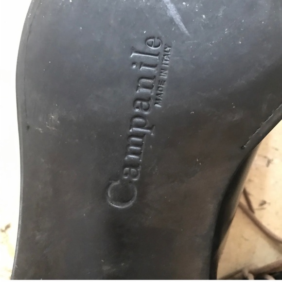 campanile shoes Oxford Wingtip Lace Up Size 12 Made In Italy - Picture 12 of 12